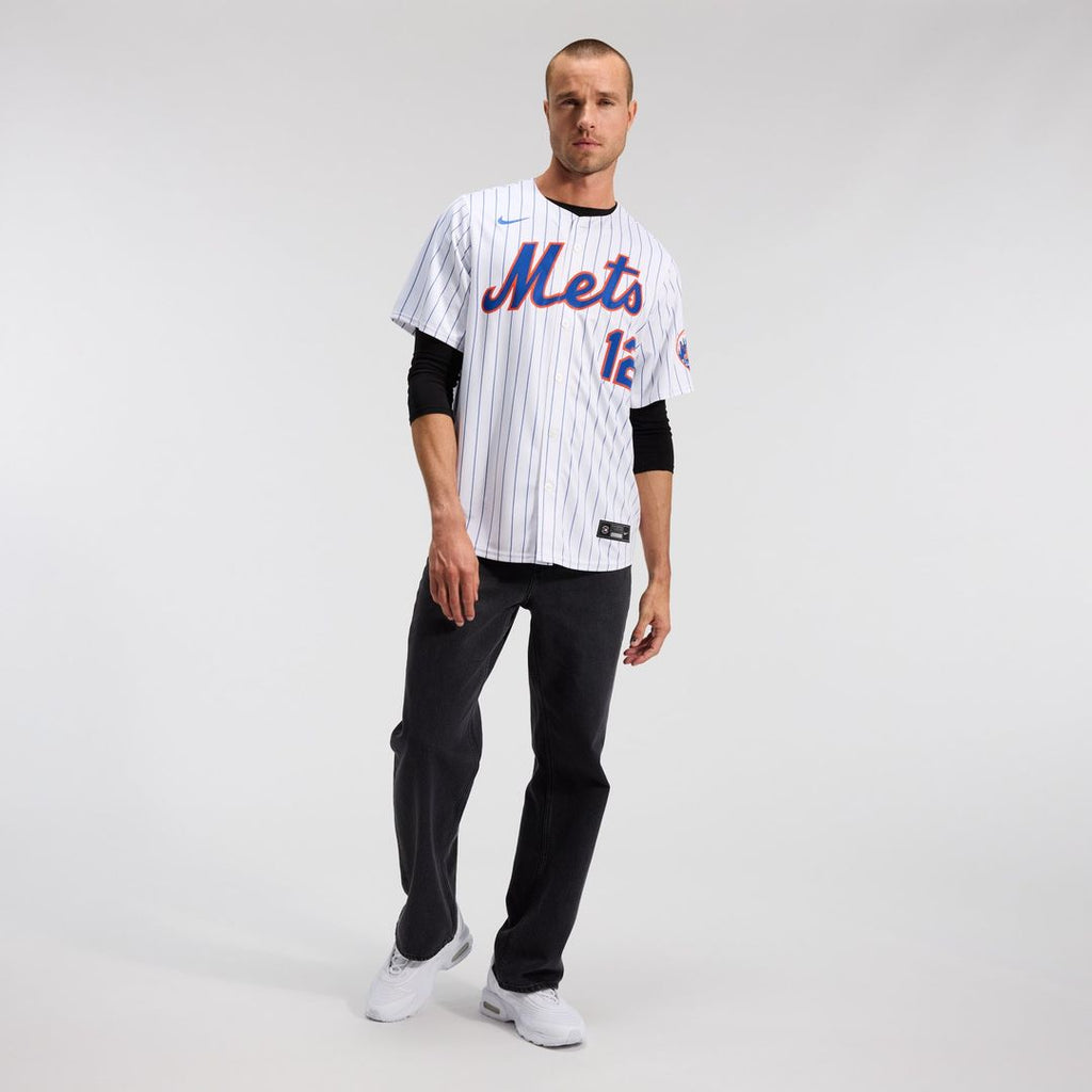 New York Mets Francisco Lindor Alternate Limited Jersey (Black)