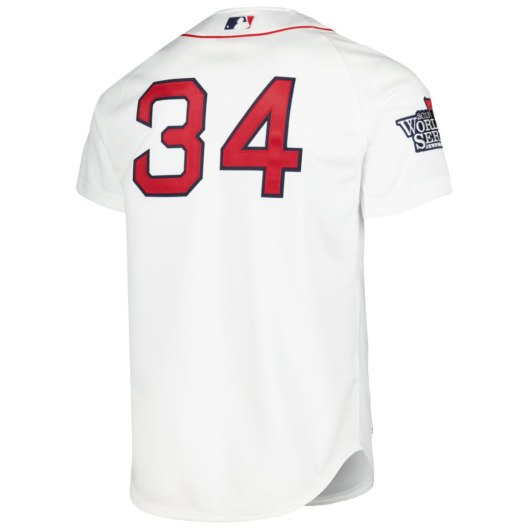 Boston Red Sox David Ortiz Cooperstown Authentic Jersey (White)