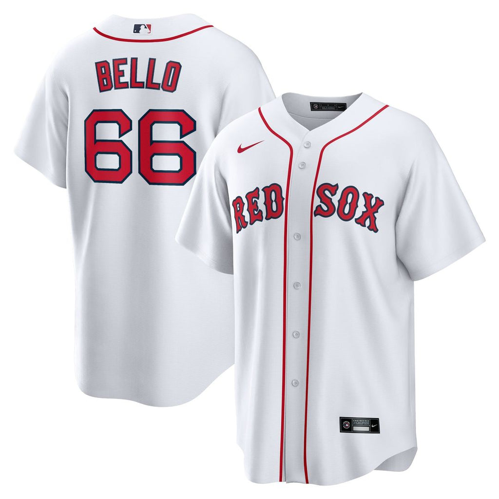Boston Red Sox Brayan Bello Home Replica Jersey (White)