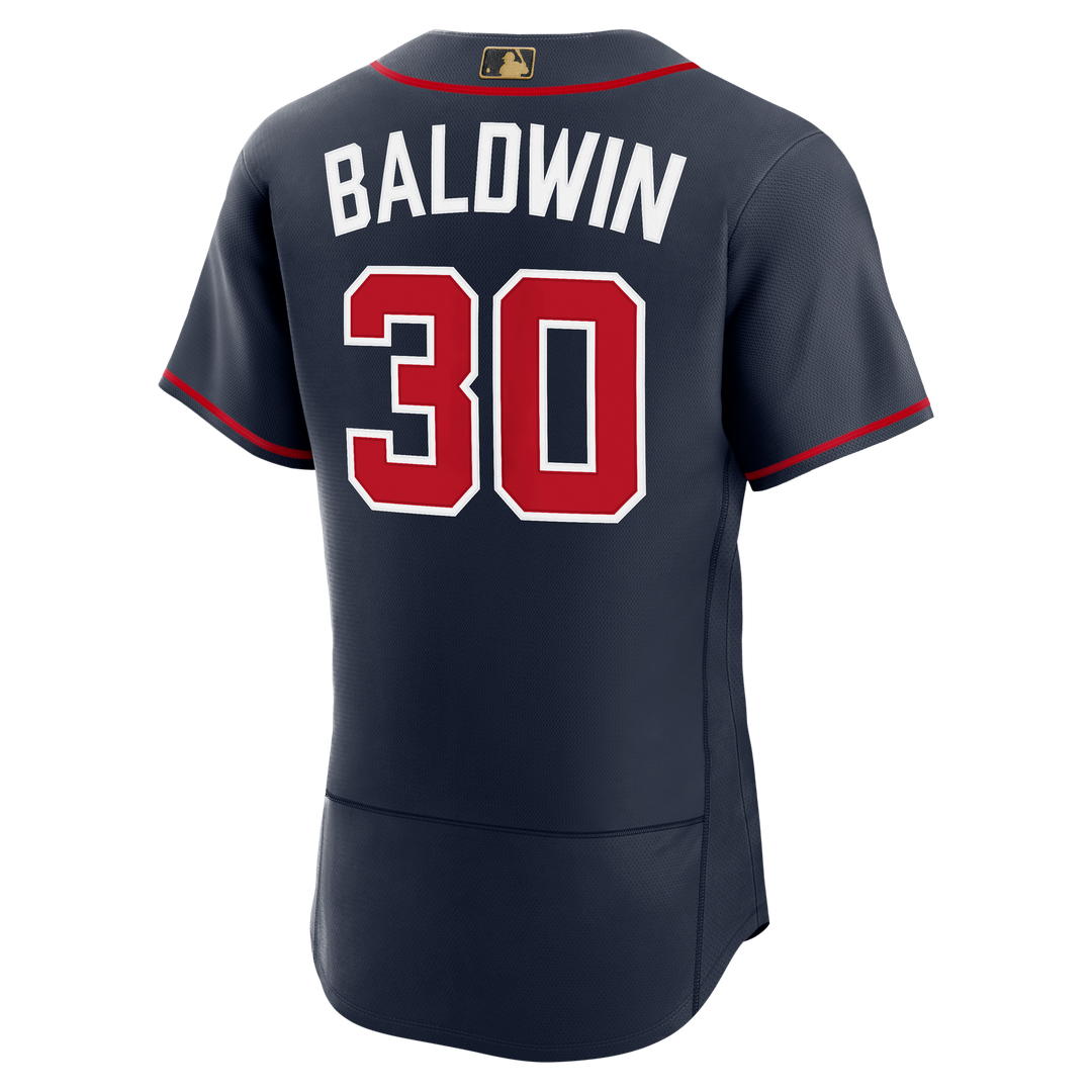 Atlanta Braves Drake Baldwin MLB Awards Authentic Jersey (White)