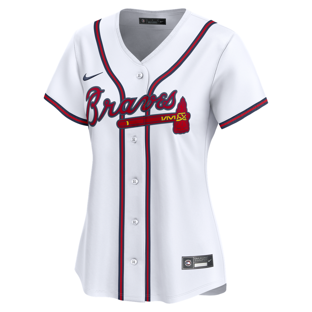 Atlanta Braves Home Women's Limited Jersey (White)
