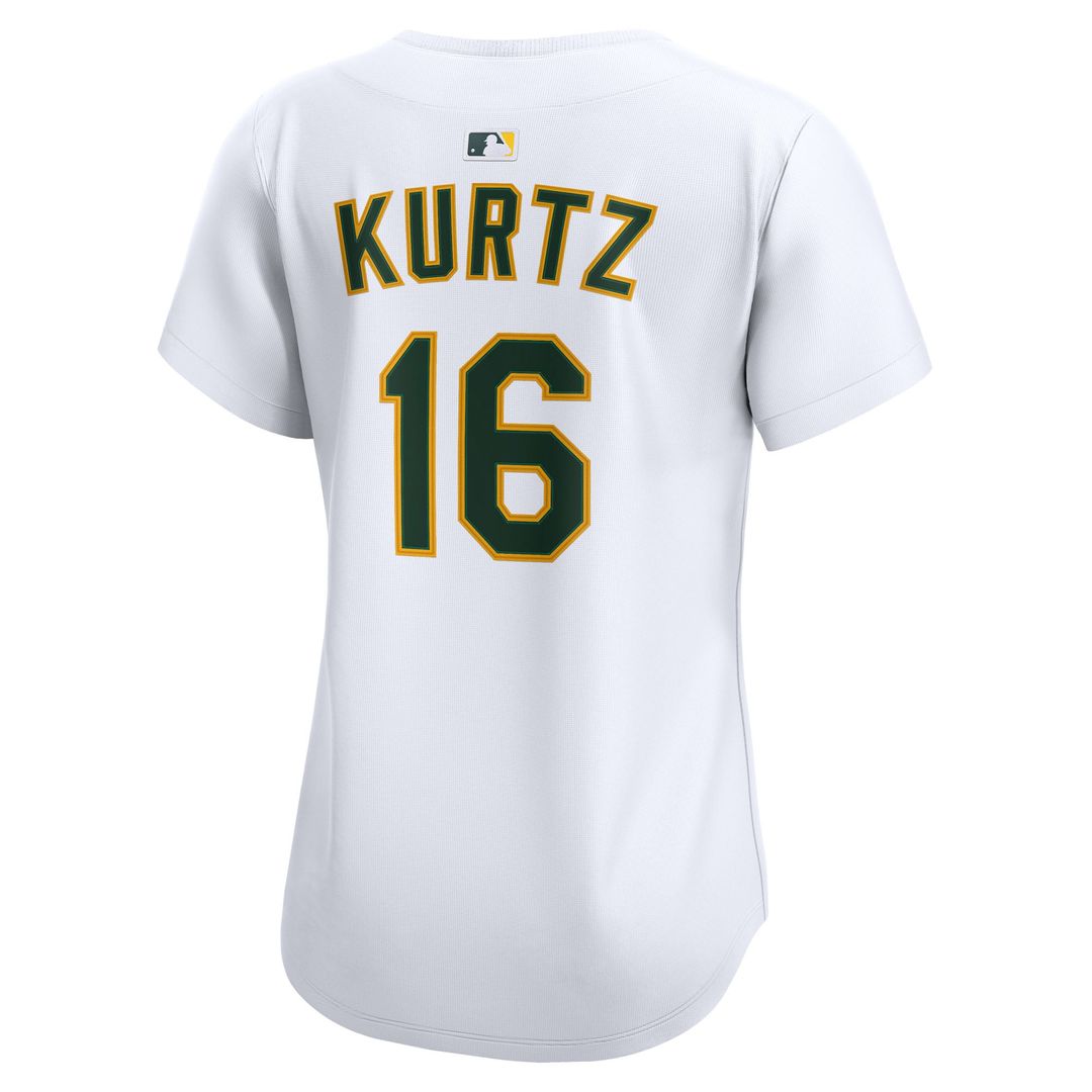 Athletics Nick Kurtz Women's Home Limited Jersey (White)