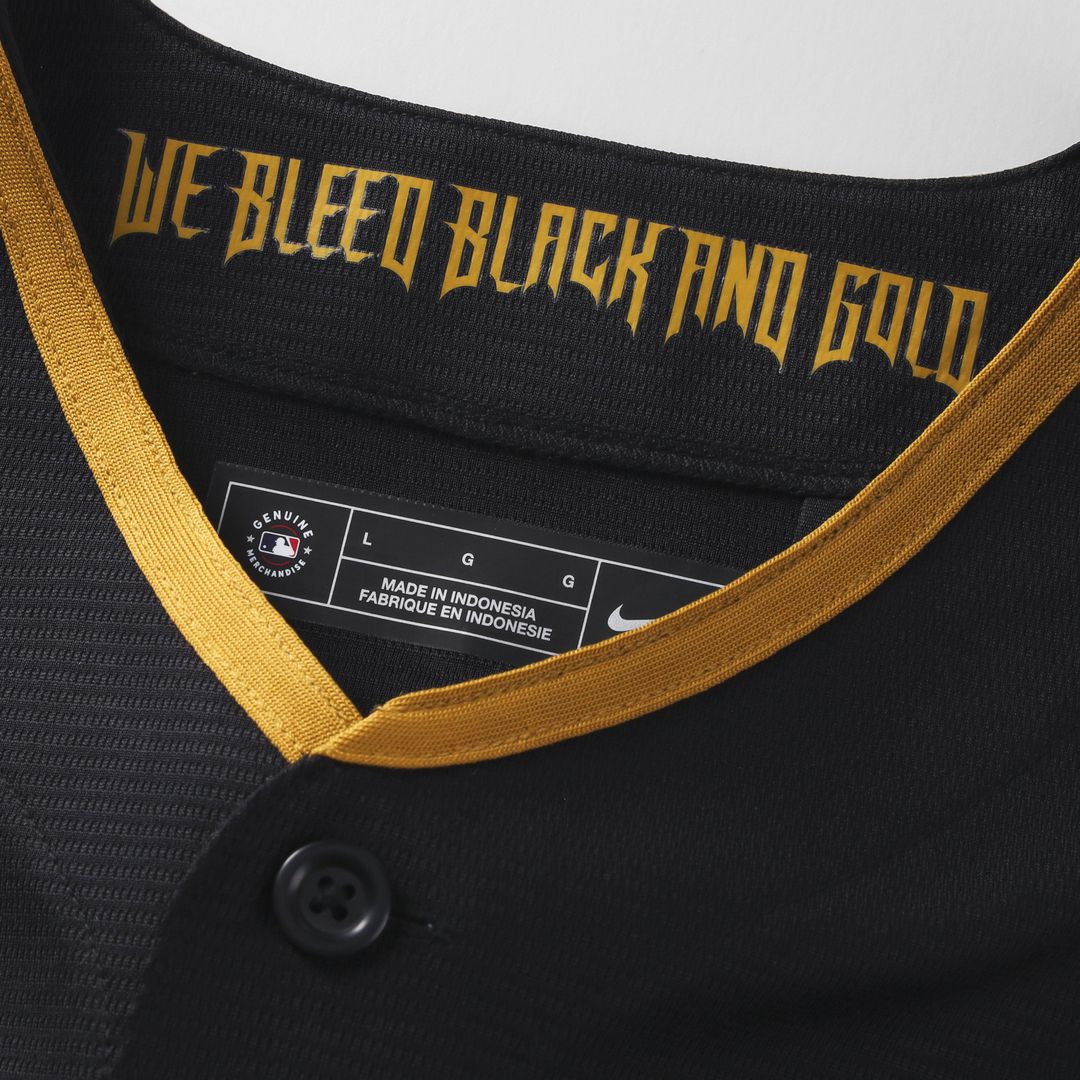 Pittsburgh Pirates Bryan Reynolds 2026 City Connect Stadium Jersey (Black)