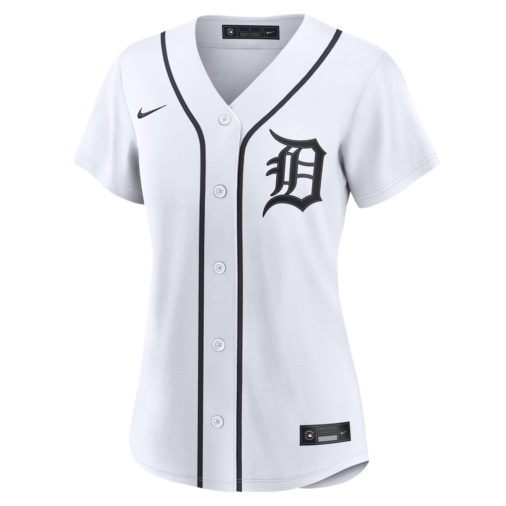 Detroit Tigers Parker Meadows Women's Home Replica Jersey (White)