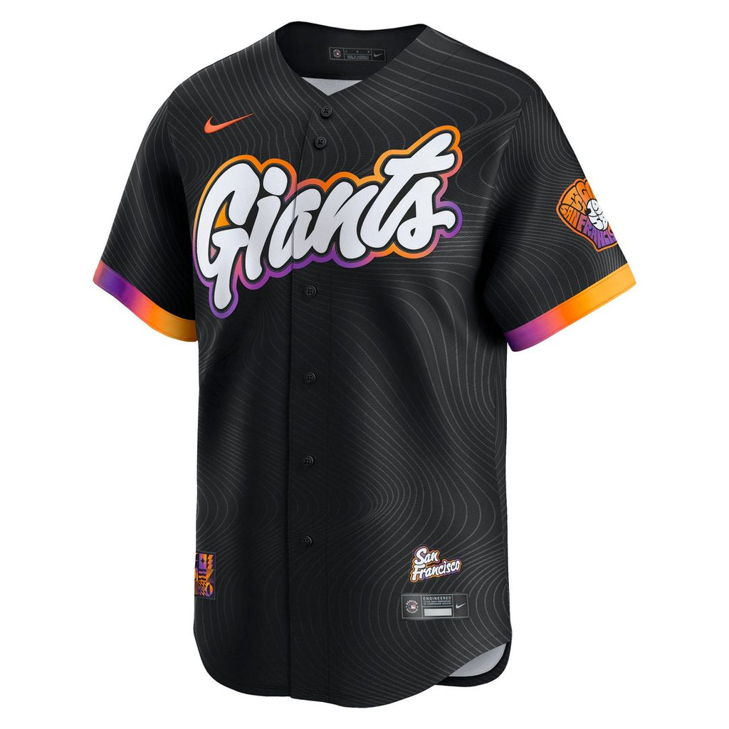 San Francisco Giants Rafael Devers 2025 City Connect Limited Jersey (Black)