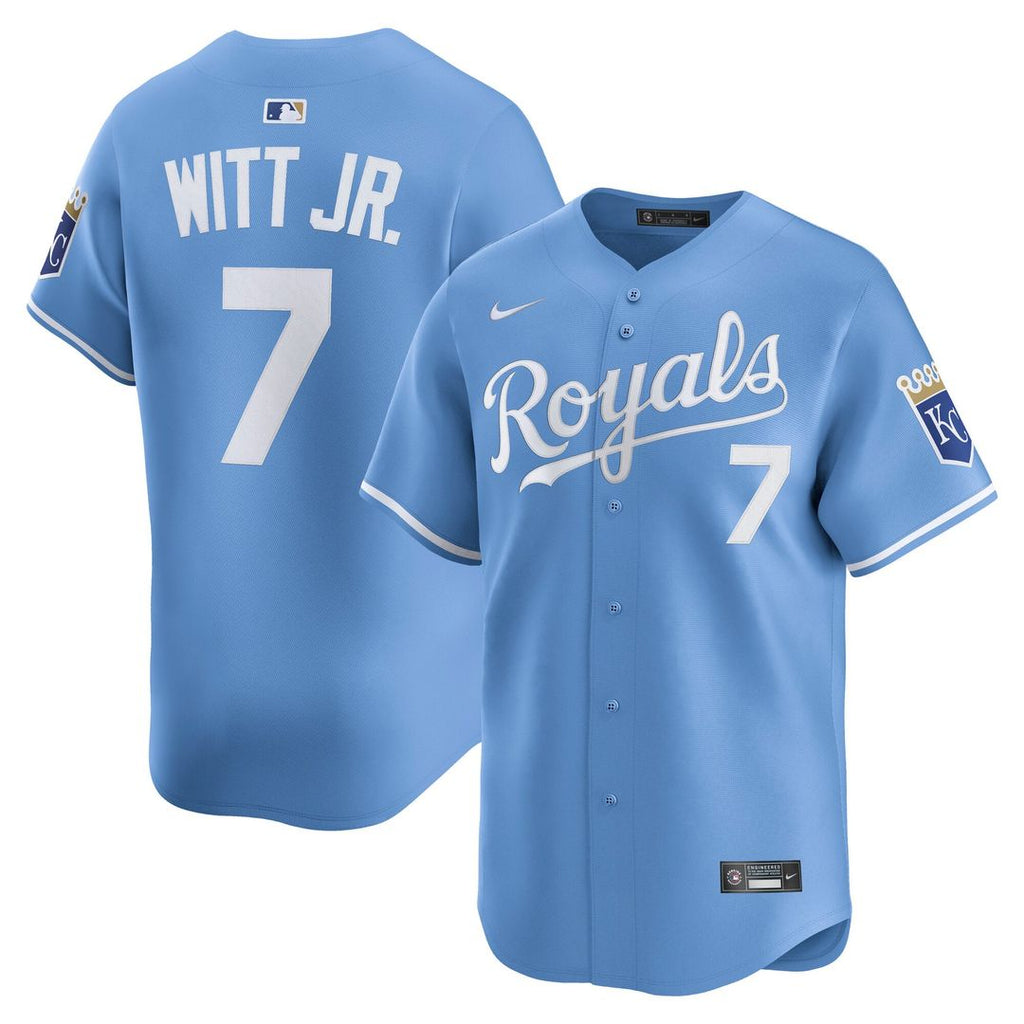 Kansas City Royals Bobby Witt Jr. Alternate Limited Jersey (Light Blue)