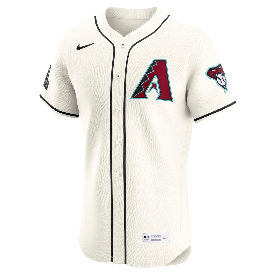 Arizona Diamondbacks Home Elite Jersey (Cream)