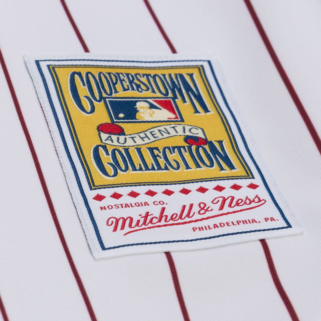 Philadelphia Phillies Chase Utley 2003 Cooperstown Authentic Jersey (White)