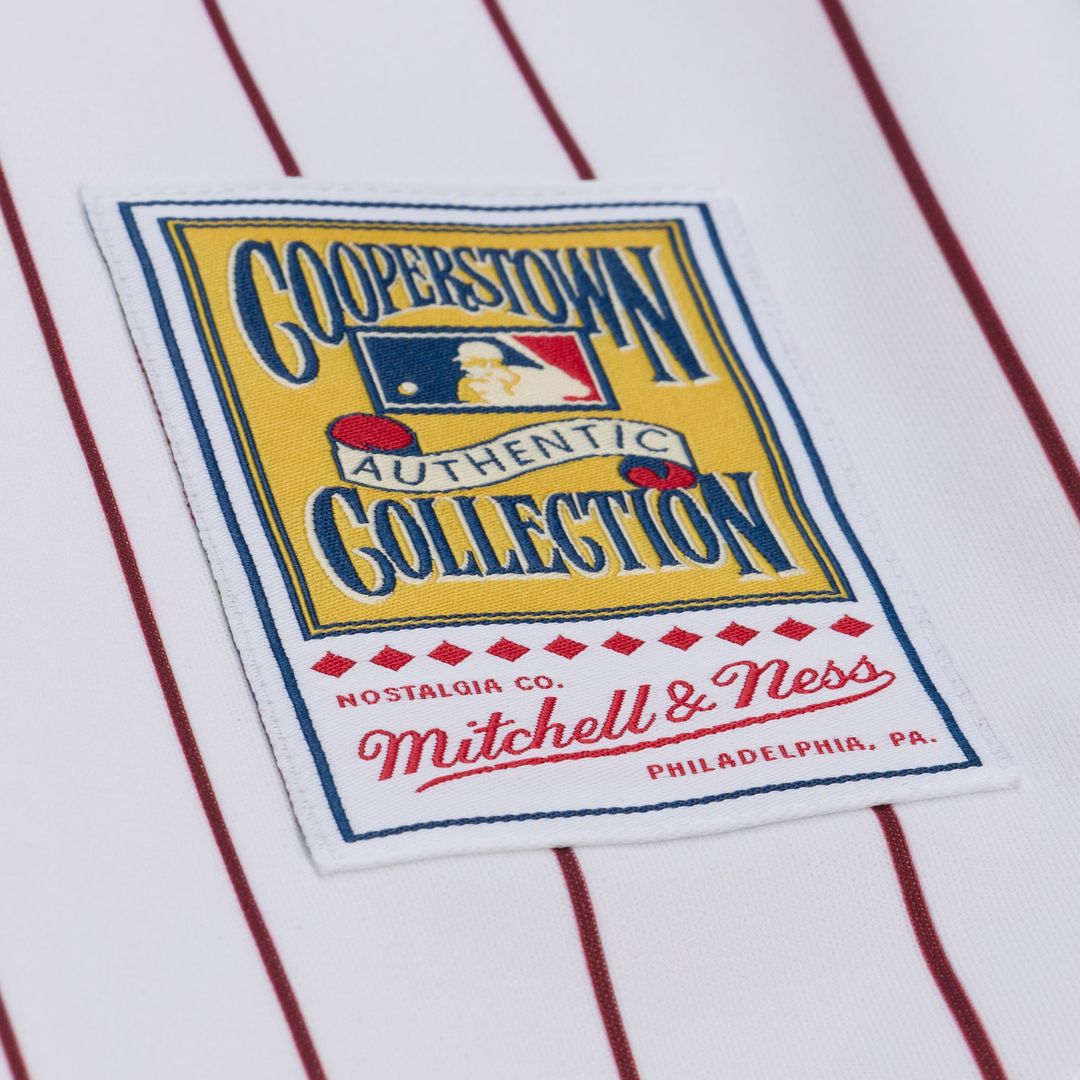Philadelphia Phillies Chase Utley 2003 Cooperstown Authentic Jersey (White)
