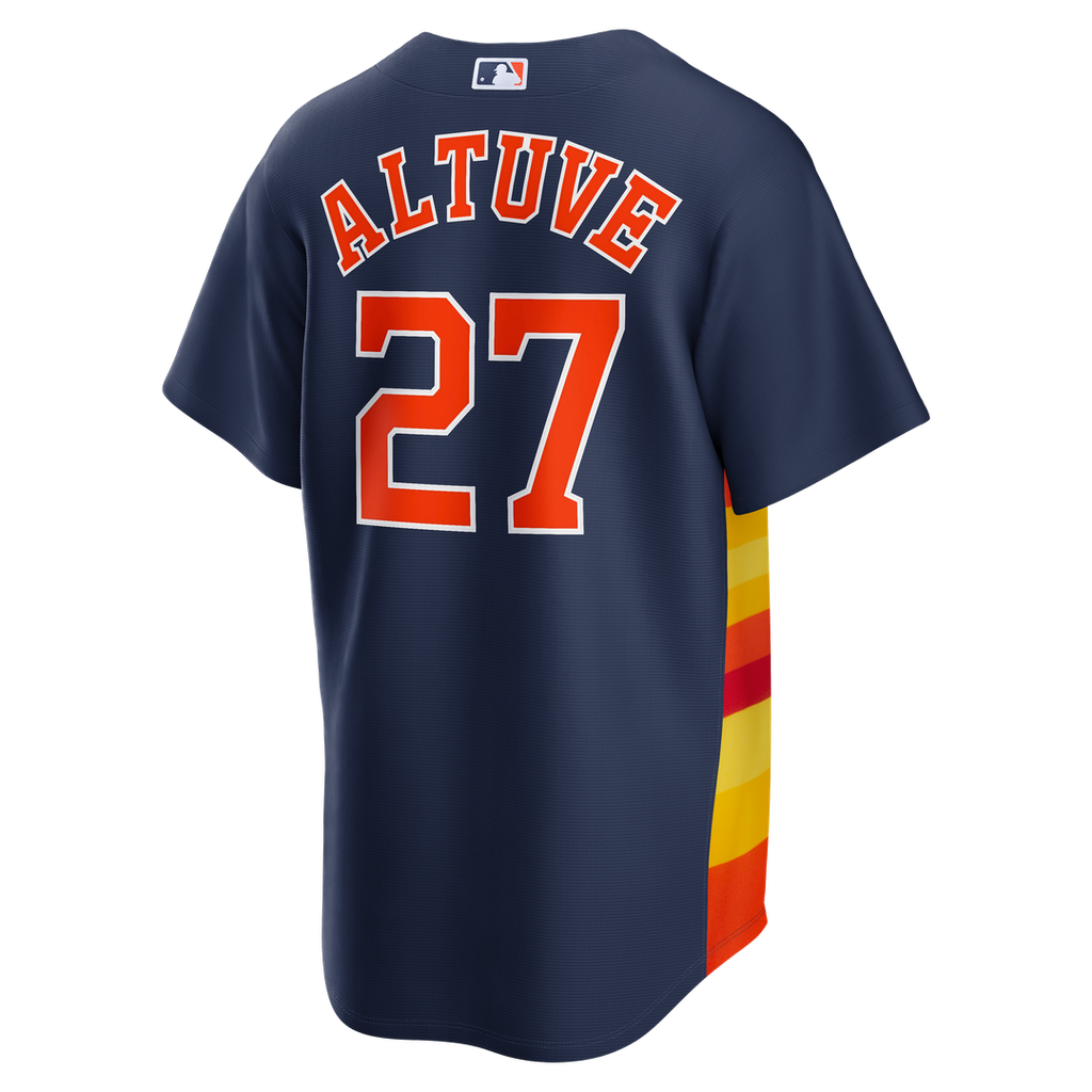 Houston Astros Jose Altuve Alternate 2 Replica Jersey (Navy)