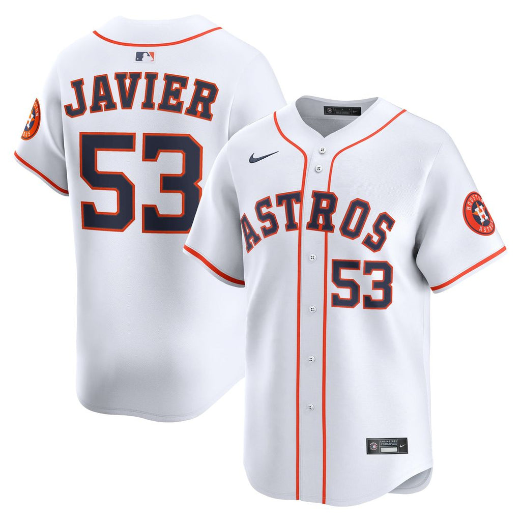 Houston Astros Cristian Javier Home Limited Jersey (White)
