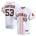 Houston Astros Cristian Javier Home Limited Jersey (White)