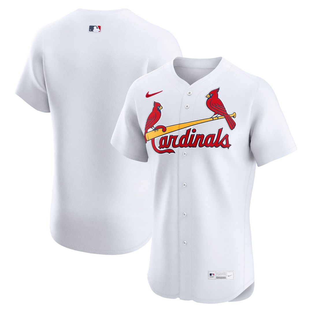 St. Louis Cardinals Home Elite Jersey (White)