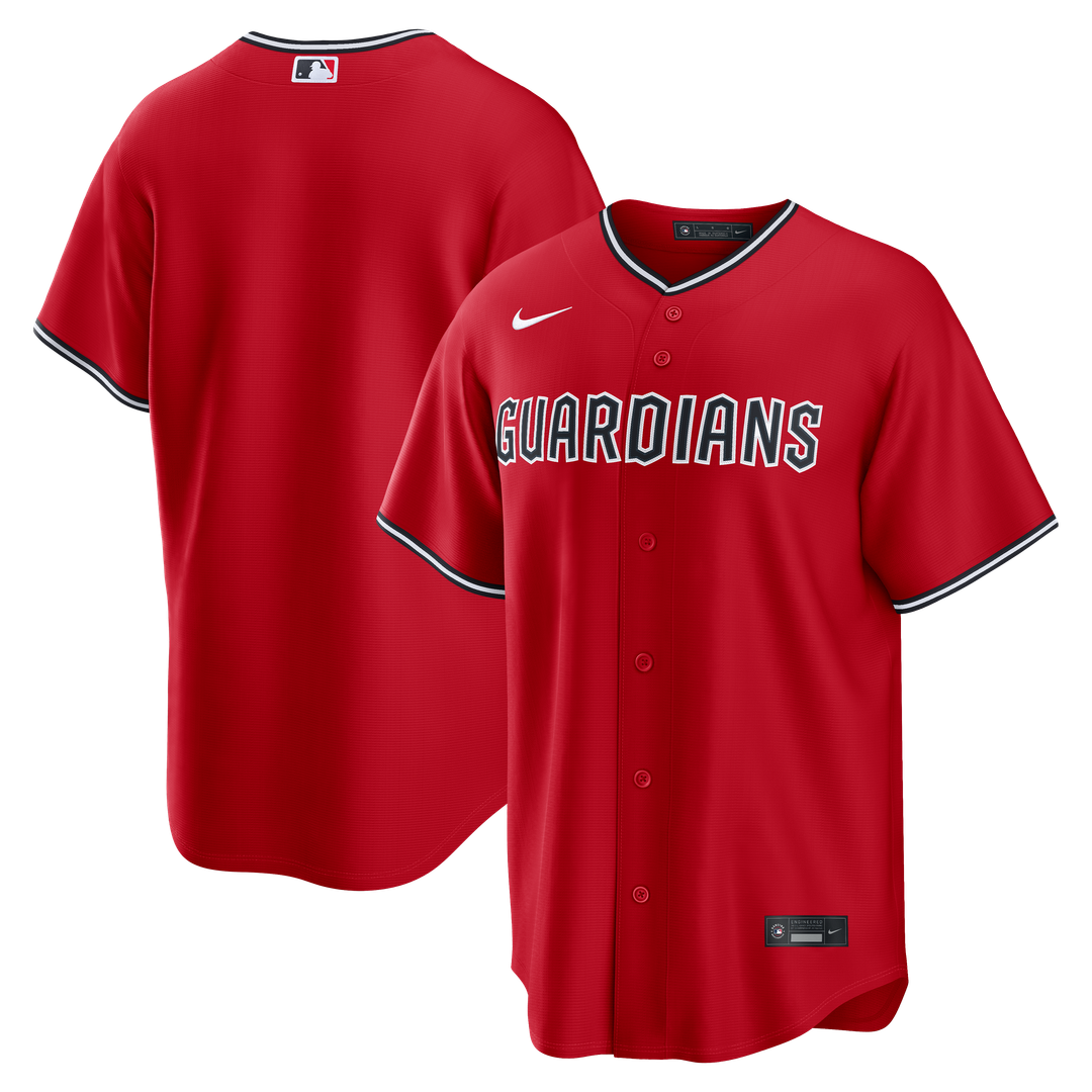 Cleveland Guardians Alternate Replica Jersey (Red)