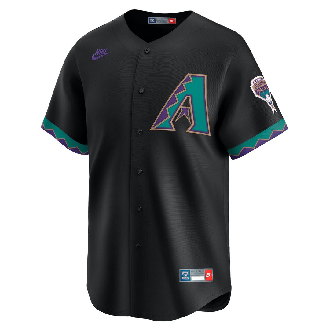 Arizona Diamondbacks Randy Johnson Throwback Cooperstown Limited Jersey (Black)