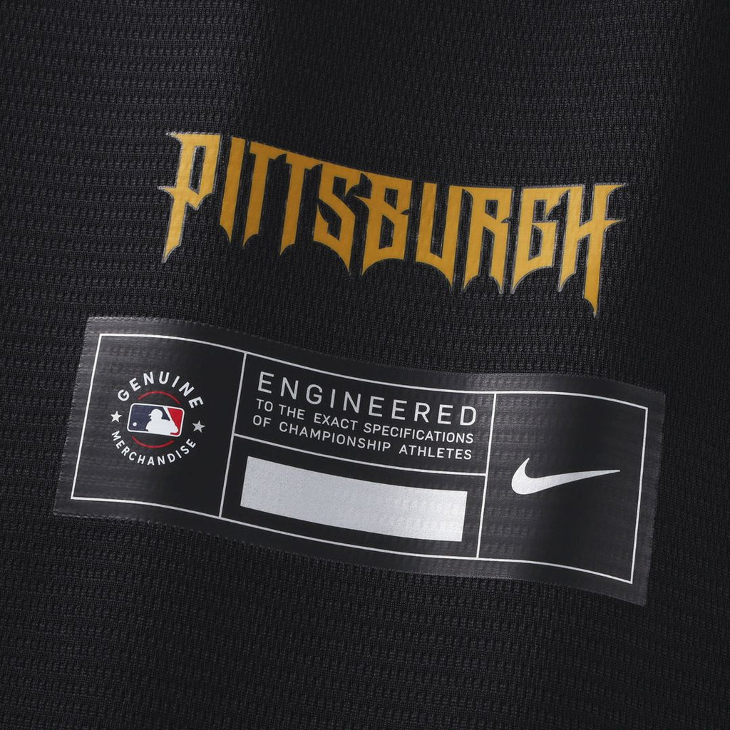 Pittsburgh Pirates Paul Skenes 2026 City Connect Stadium Jersey (Black)