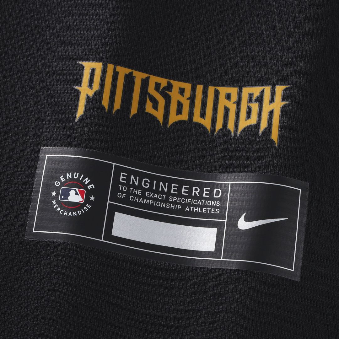 Pittsburgh Pirates Paul Skenes 2026 City Connect Stadium Jersey (Black)