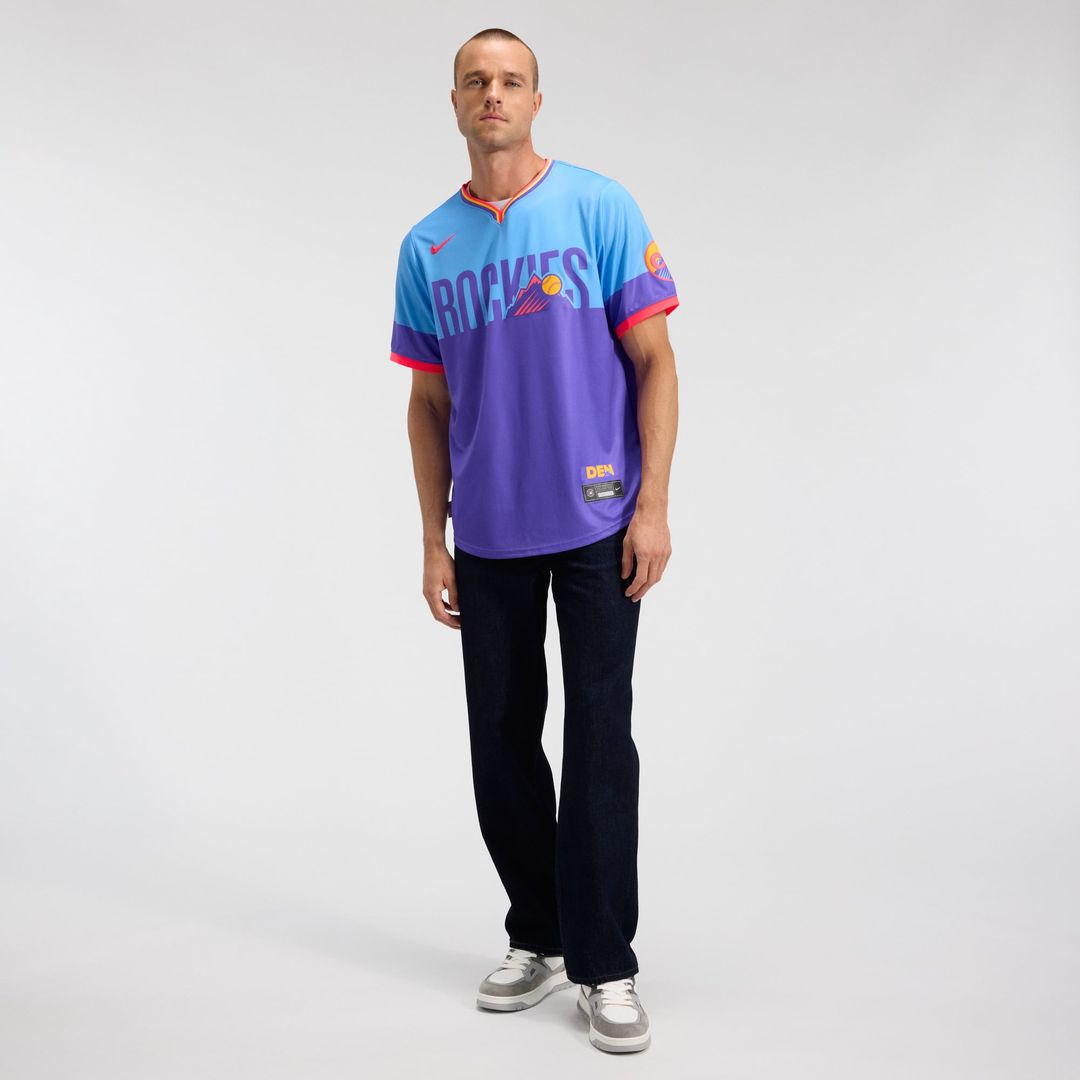 Colorado Rockies 2025 City Connect Limited Jersey (Purple/Light Blue)