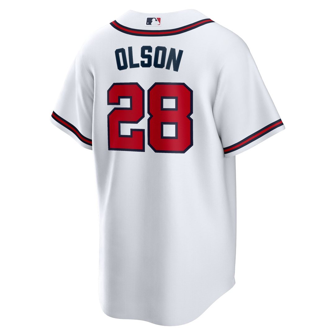 Atlanta Braves Matt Olson Home Replica Jersey (White)