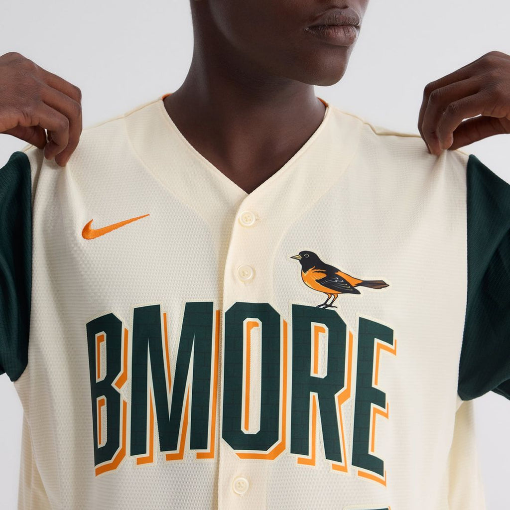 Baltimore Orioles Jackson Holliday 2026 City Connect Stadium Jersey (Cream)