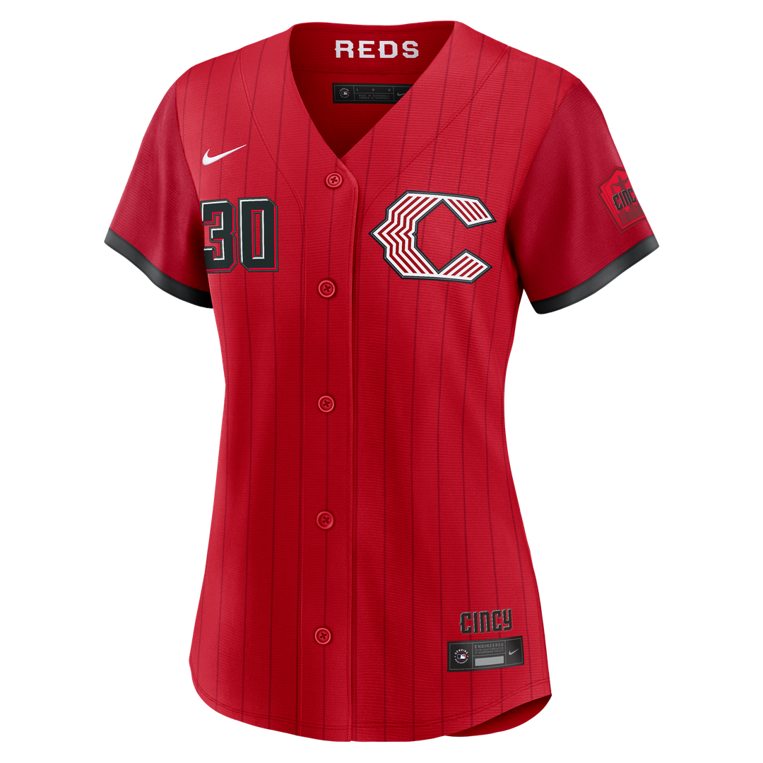 Cincinnati Reds Ken Griffey Jr. Women's 2026 City Connect Stadium Jersey (Red)