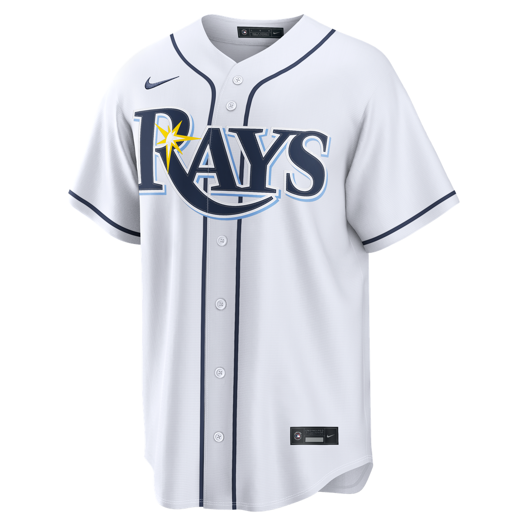 Tampa Bay Rays Junior Caminero Home Replica Jersey (White)