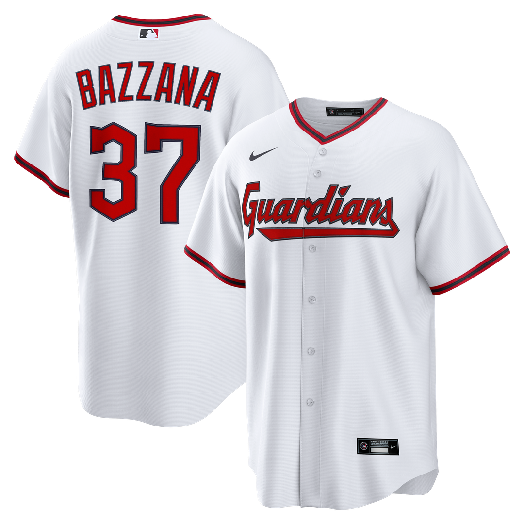 Cleveland Guardians Travis Bazzana Home Replica Jersey (White)