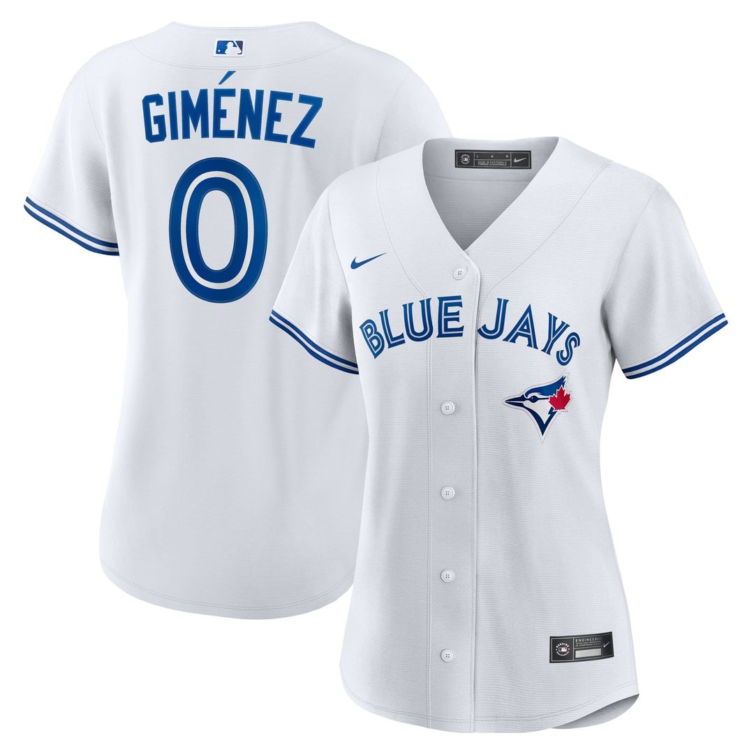 Toronto Blue Jays Andrés Giménez Women's Home Replica Jersey (White)