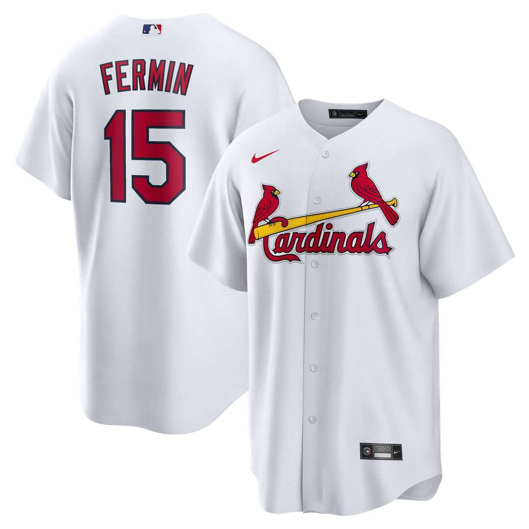 St. Louis Cardinals José Fermín Home Replica Jersey (White)