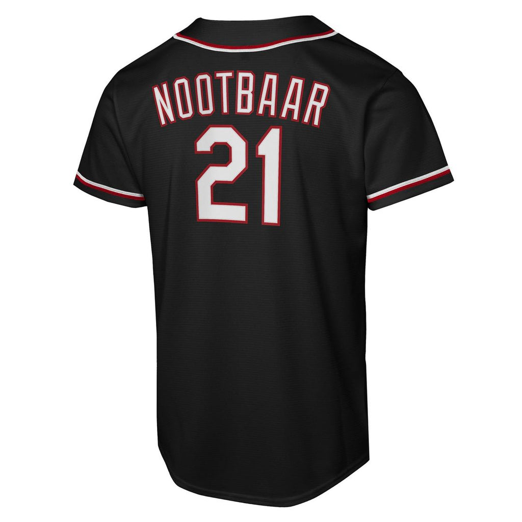 St. Louis Cardinals Lars Nootbaar Youth Fashion Replica Jersey (Black)