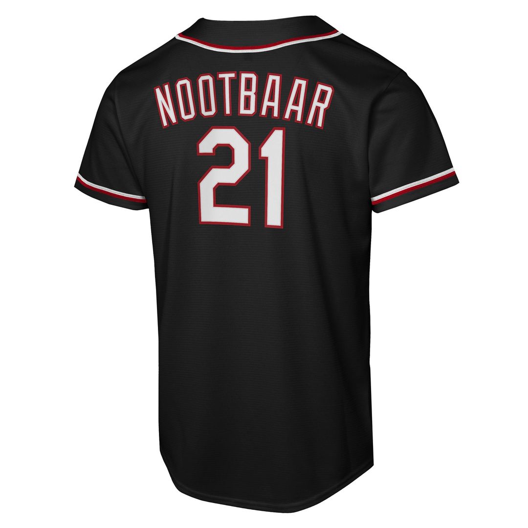 St. Louis Cardinals Lars Nootbaar Youth Fashion Replica Jersey (Black)