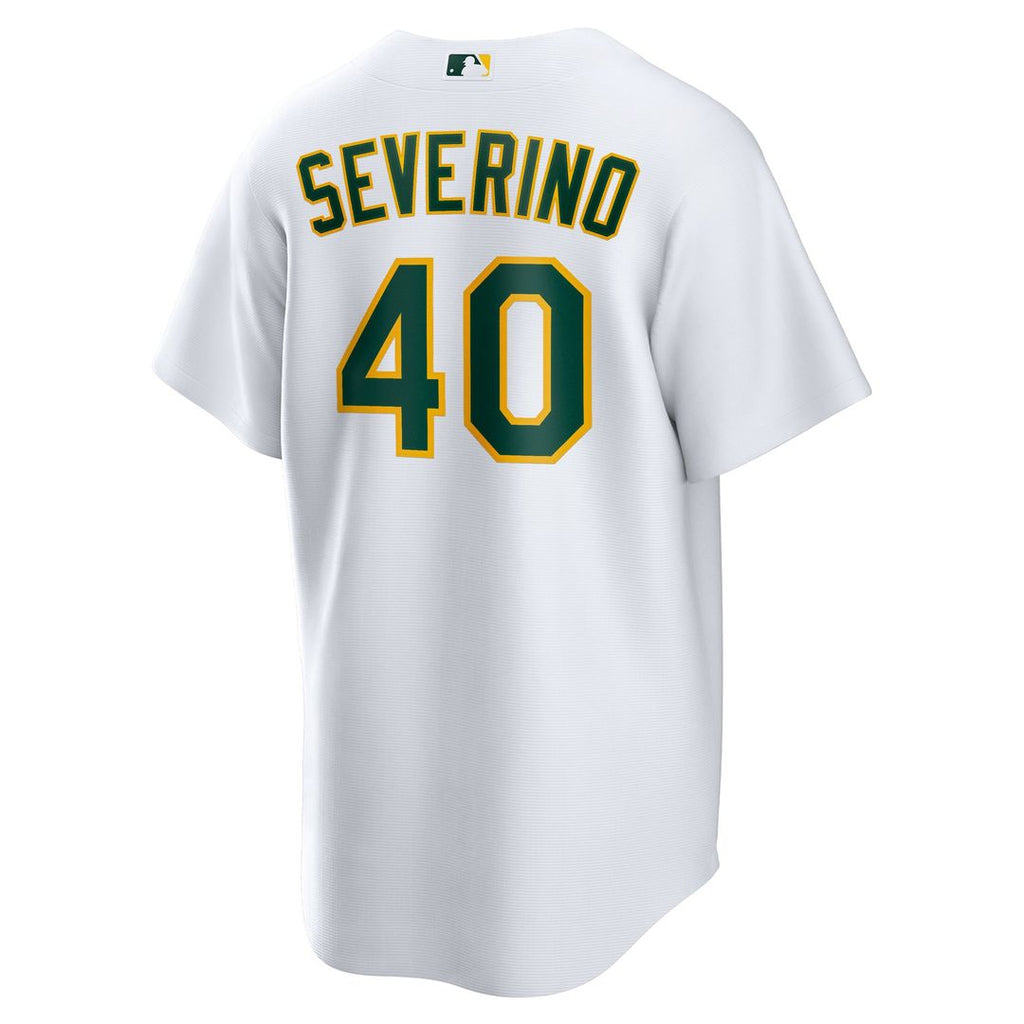 Athletics Luis Severino Home Replica Jersey (White)