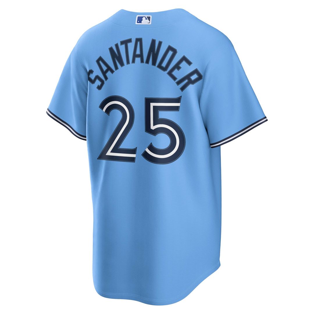 Toronto Blue Jays Anthony Santander Alternate Replica Jersey (Light Blue)