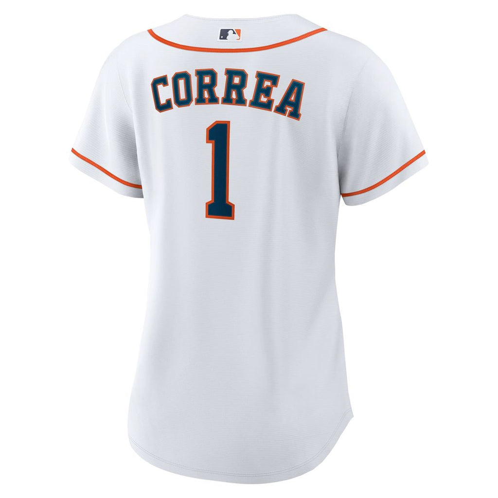Houston Astros Carlos Correa Women's Home Replica Jersey (White)