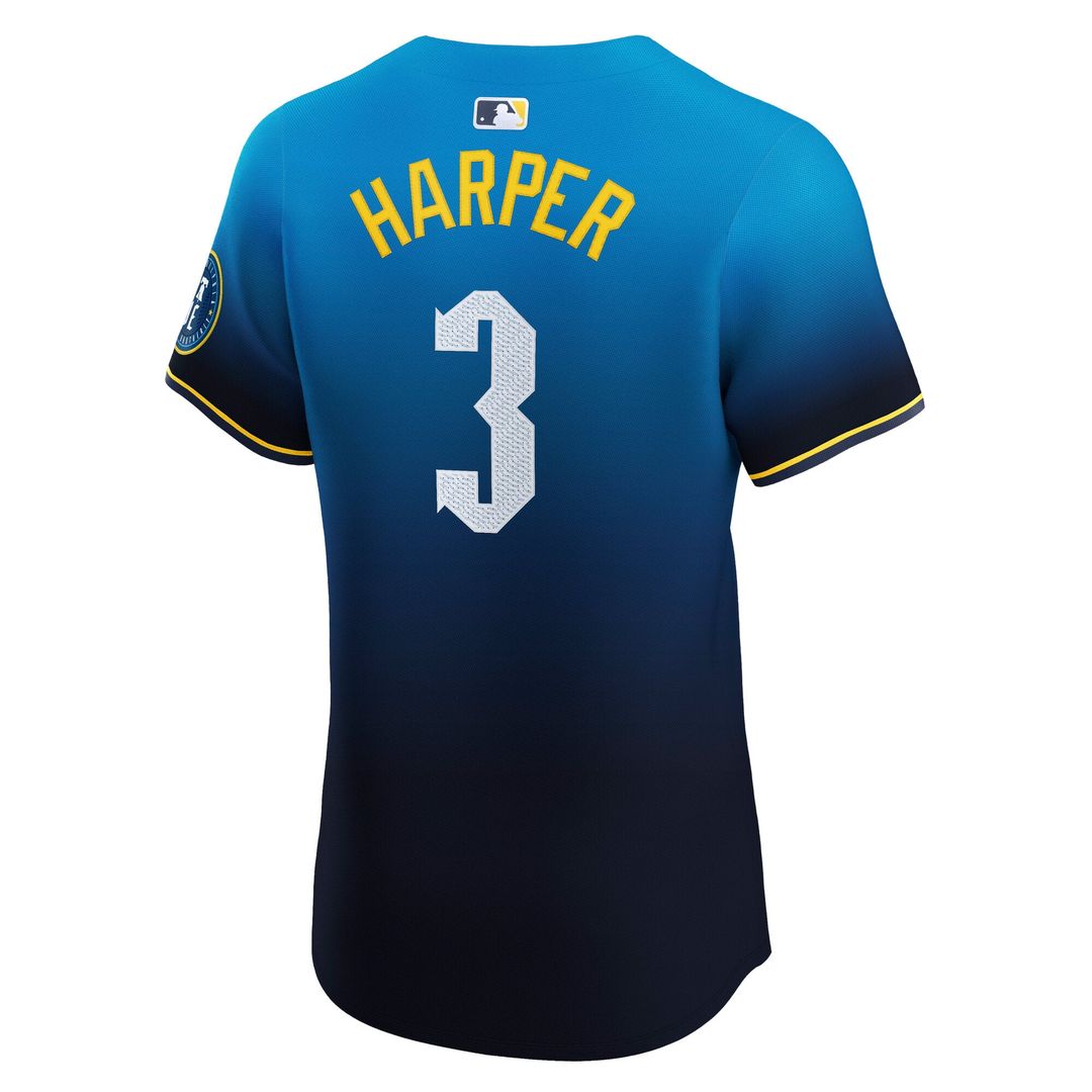 Philadelphia Phillies Bryce Harper City Connect Elite Jersey (Navy)