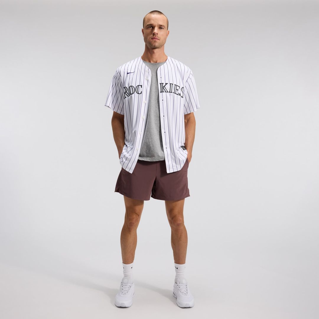 Colorado Rockies Home Replica Team Jersey (White)