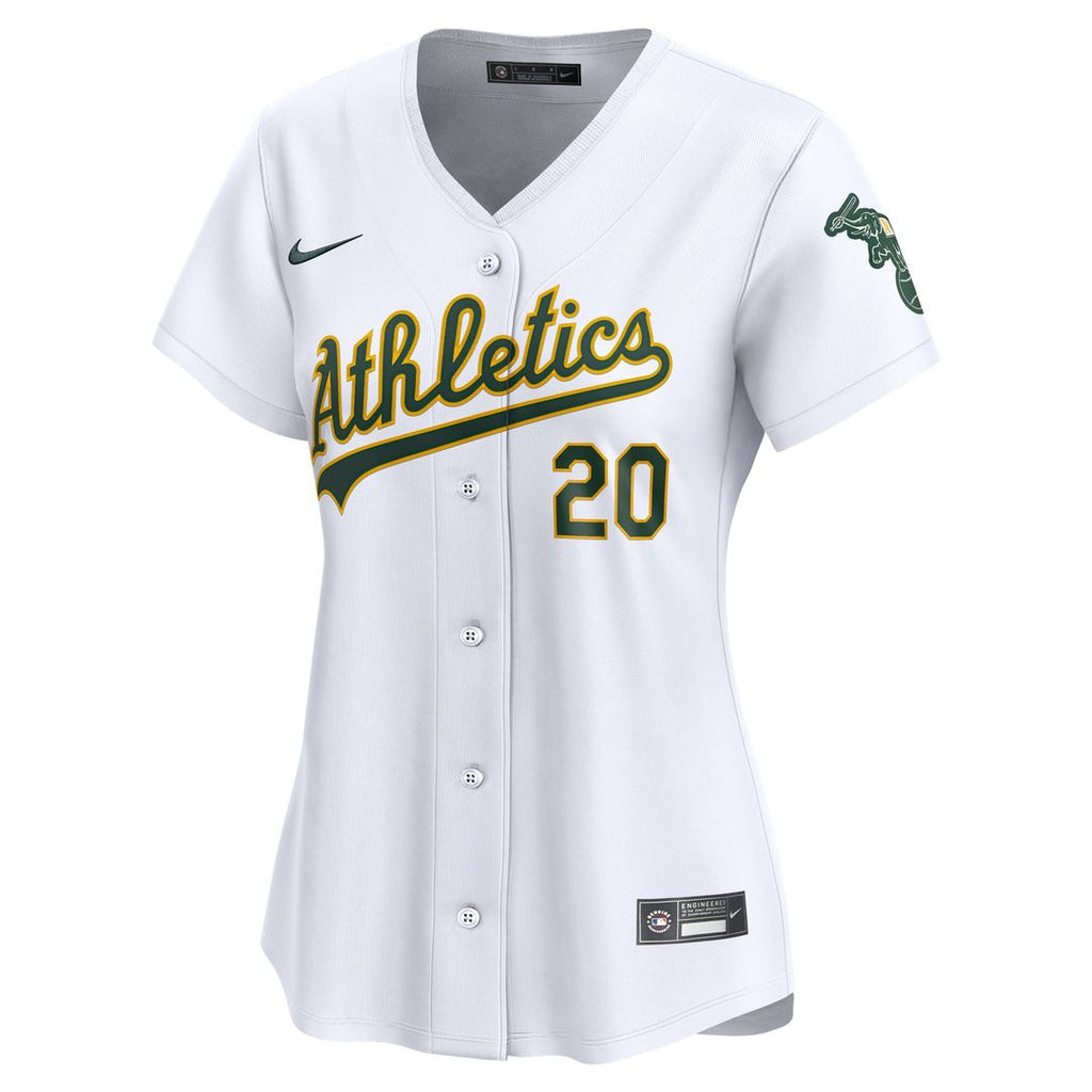 Athletics Zack Gelof Women's Home Limited Jersey (White)