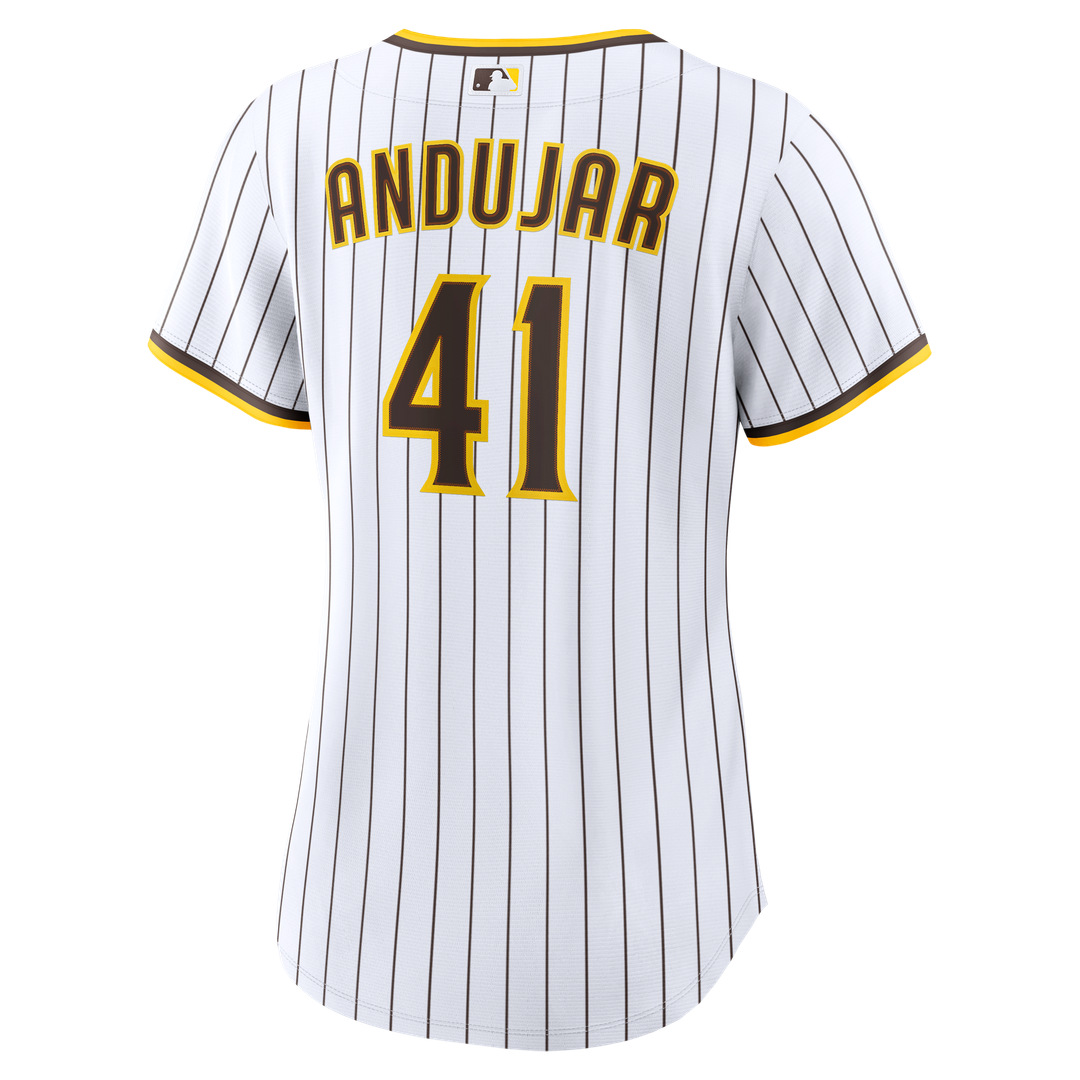 San Diego Padres Miguel Andujar Women's Home Replica Jersey (White)