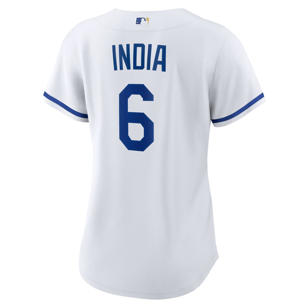 Kansas City Royals Jonathan India Women's Home Replica Jersey (White)