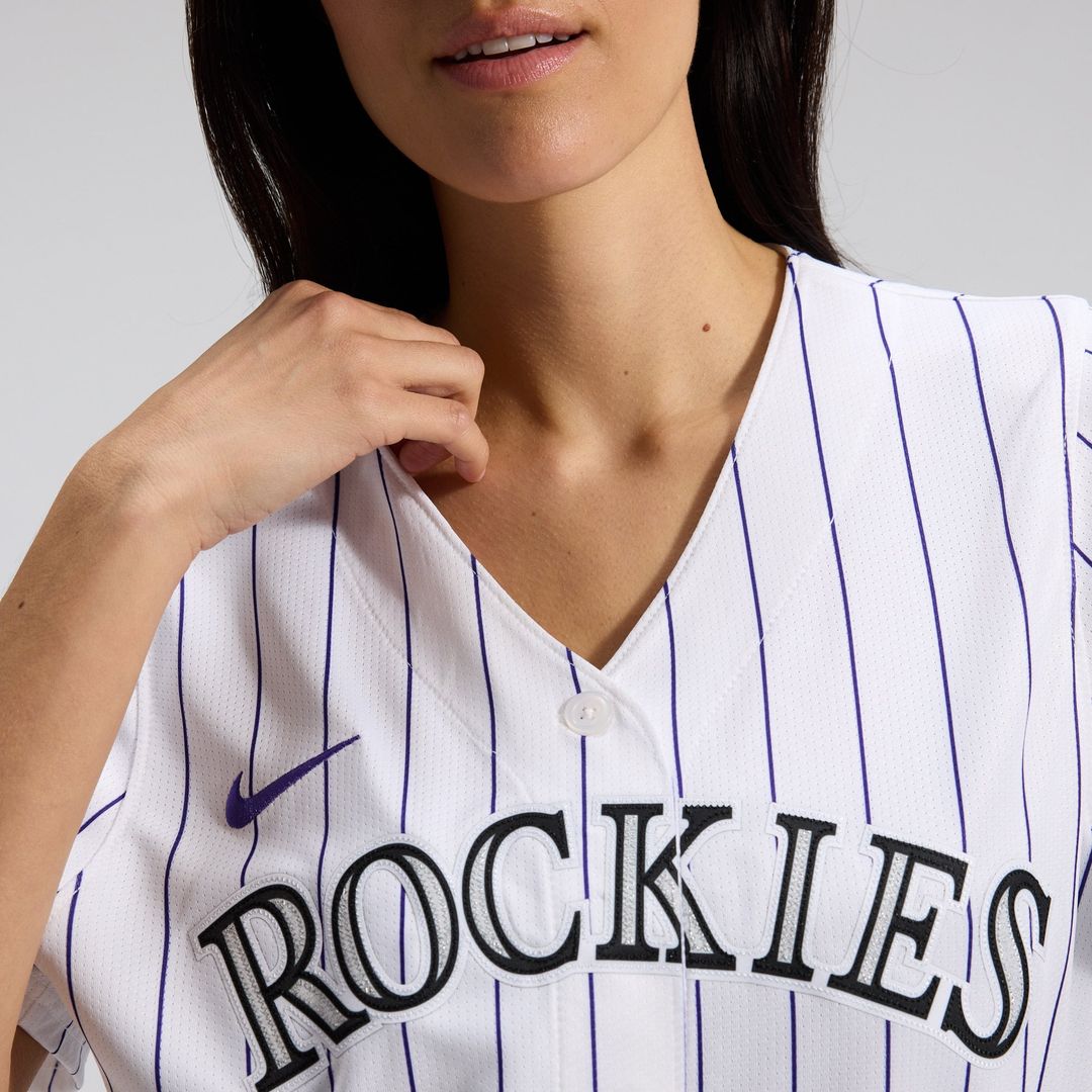 Colorado Rockies Women's Home Limited Jersey (White)