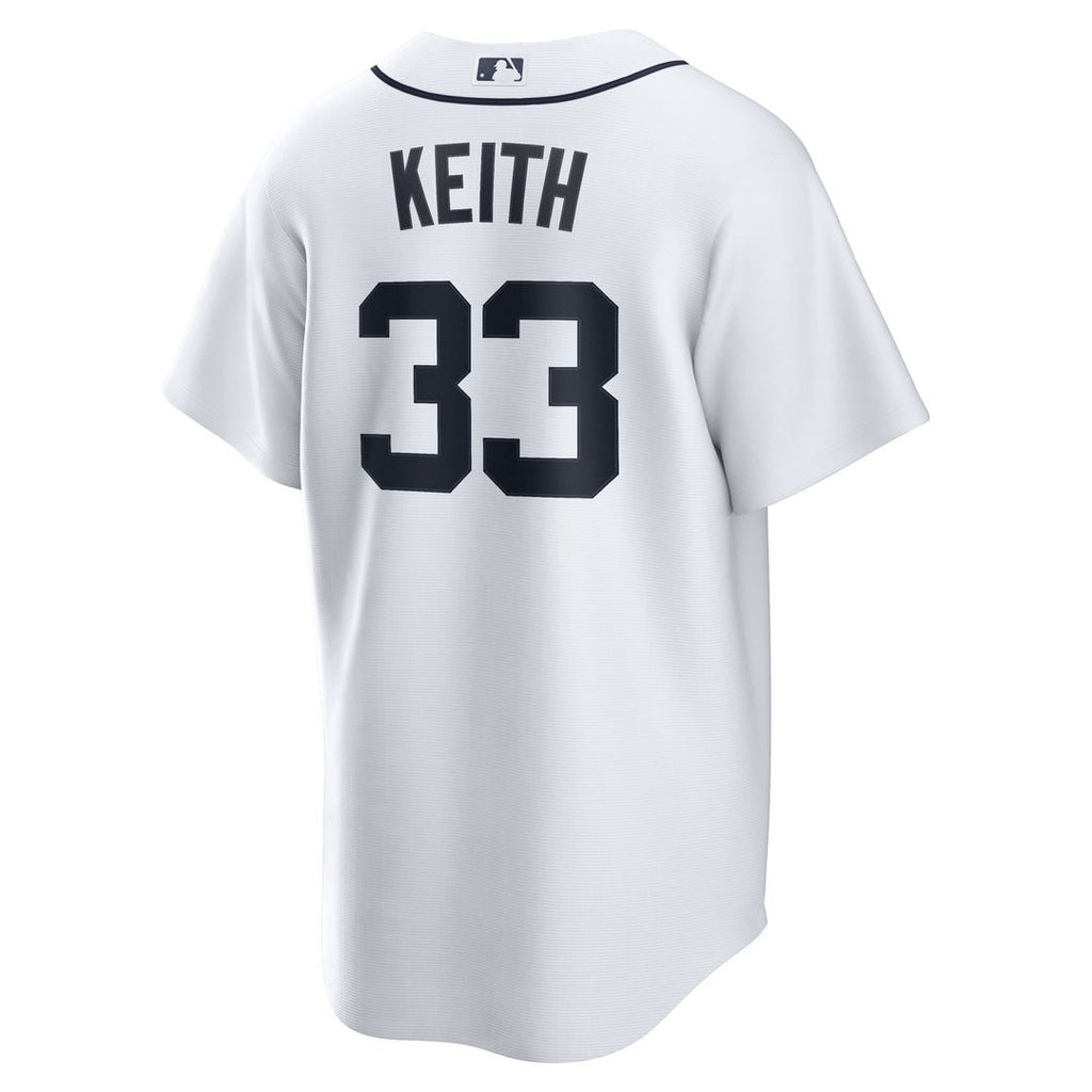 Detroit Tigers Colt Keith Home Replica Jersey (White)