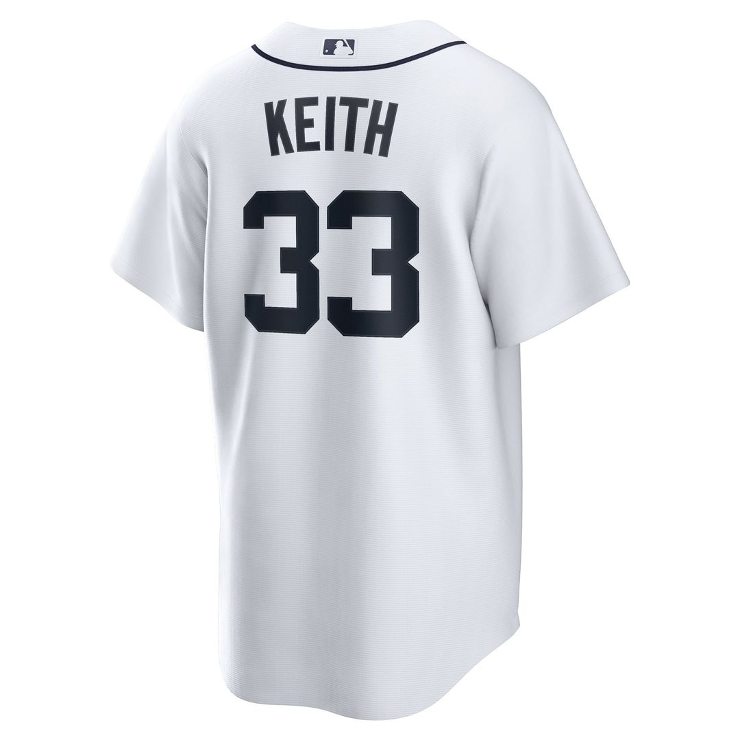 Detroit Tigers Colt Keith Home Replica Jersey (White)