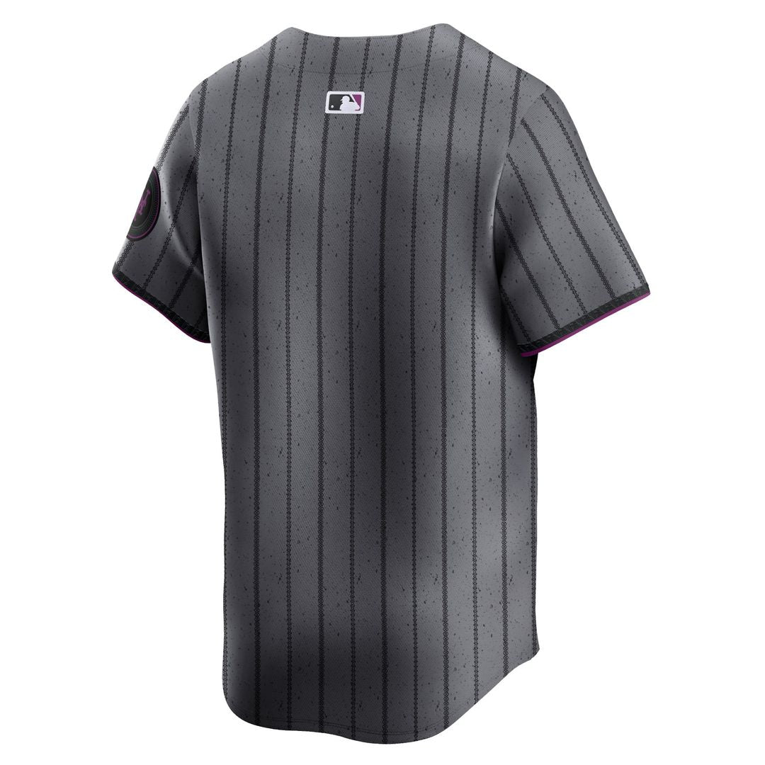 New York Mets 2024 City Connect Limited Jersey (Graphite)