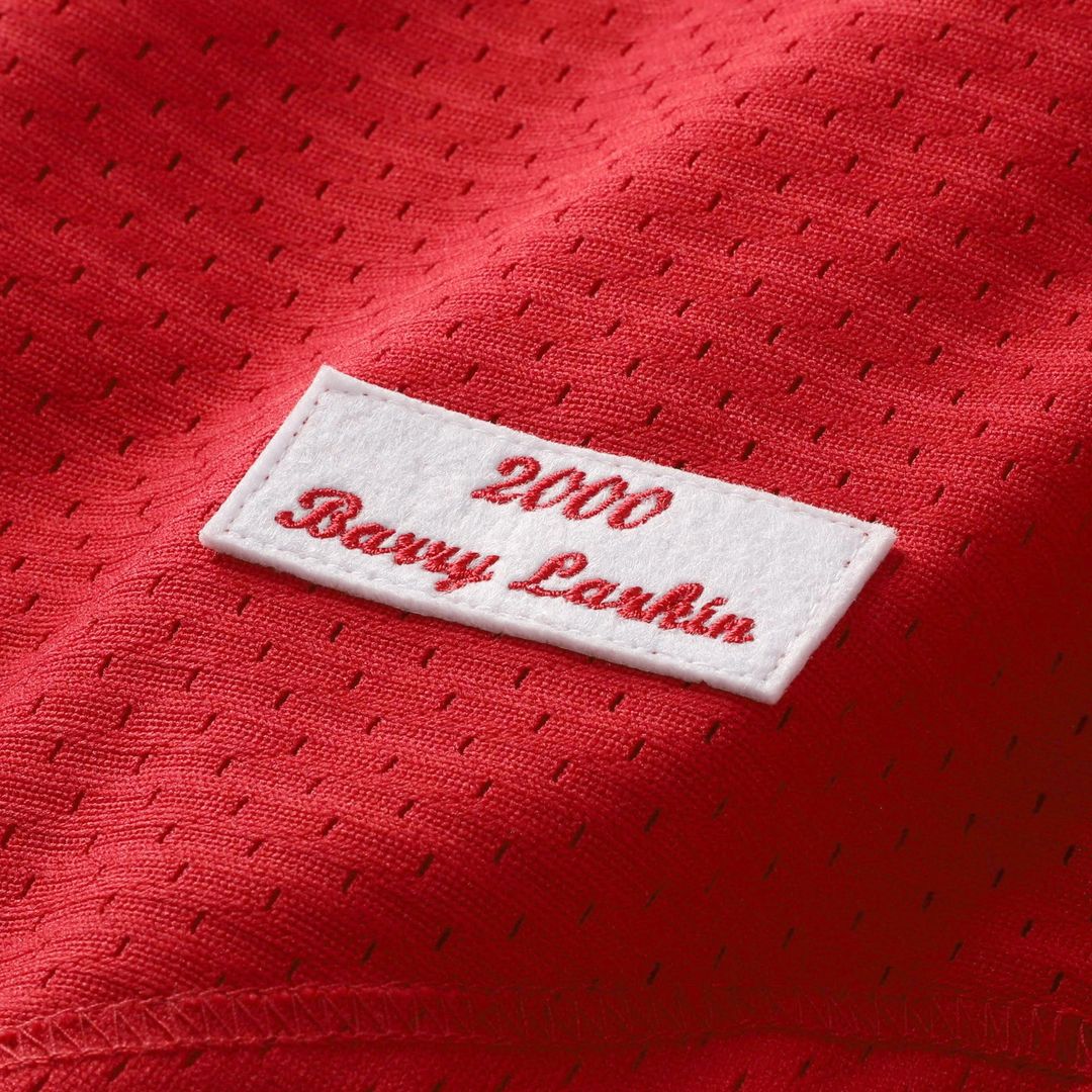 Cincinnati Reds Barry Larkin Throwback Cooperstown Mesh Batting Practice Jersey (Red)