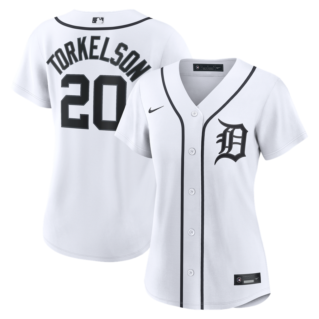 Detroit Tigers Spencer Torkelson Women's Home Replica Jersey (White)