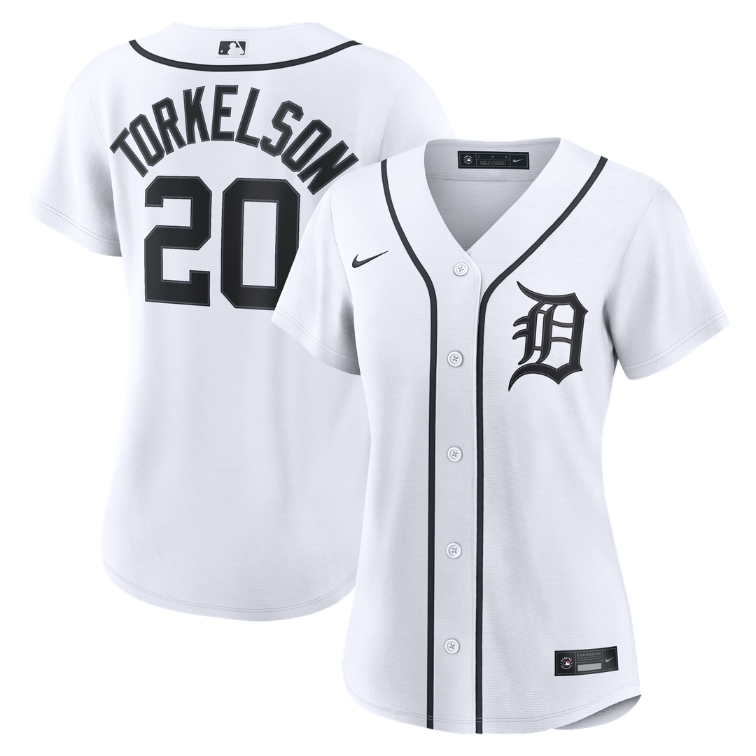 Detroit Tigers Spencer Torkelson Women's Home Replica Jersey (White)