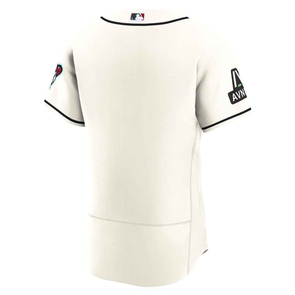 Arizona Diamondbacks Home Sponsor Patch Authentic Jersey (Cream)