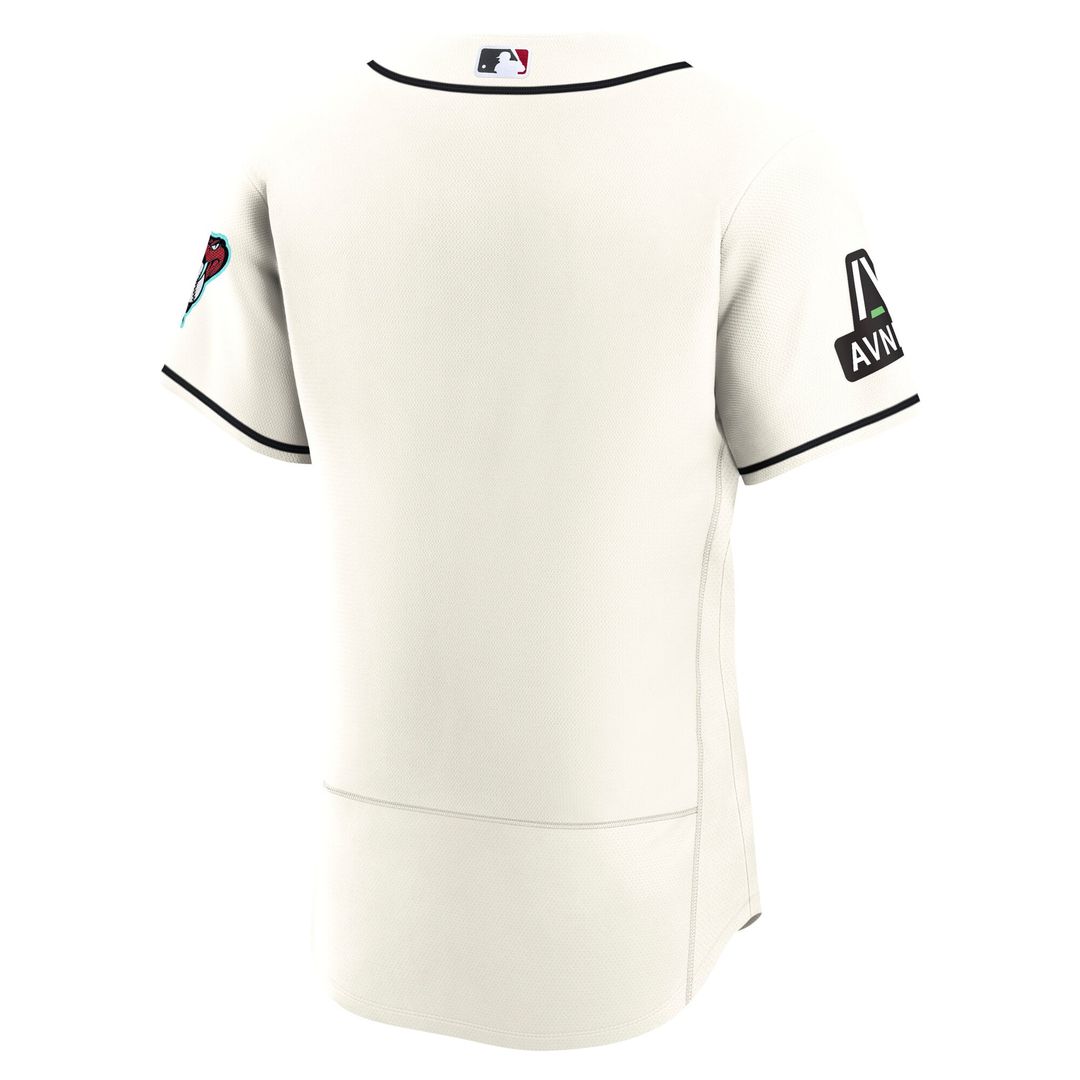 Arizona Diamondbacks Home Sponsor Patch Authentic Jersey (Cream)