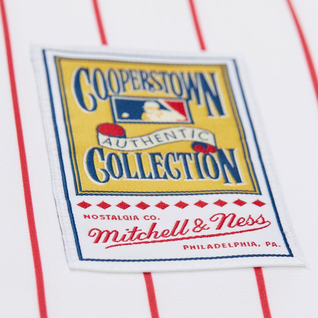Philadelphia Phillies Ryan Howard Cooperstown Authentic Jersey (White)