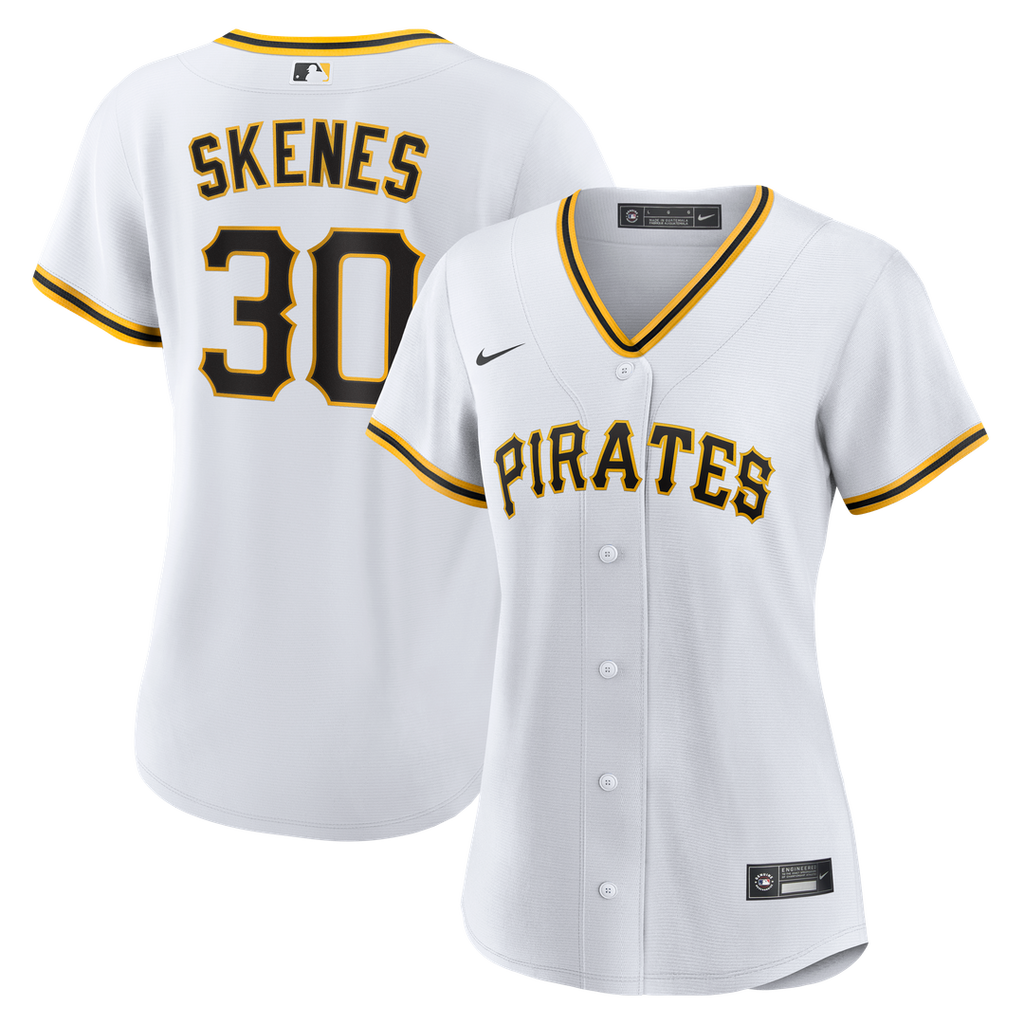 Pittsburgh Pirates Paul Skenes Women's Home Replica Jersey (White)